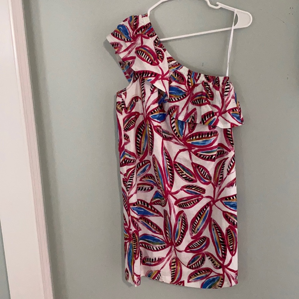 NWT - J. CREW one shoulder summer dress